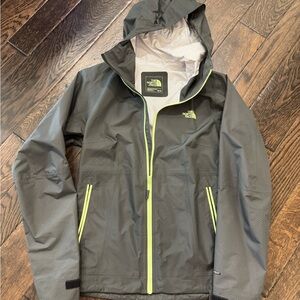 The North Face Gray Rain Jacket